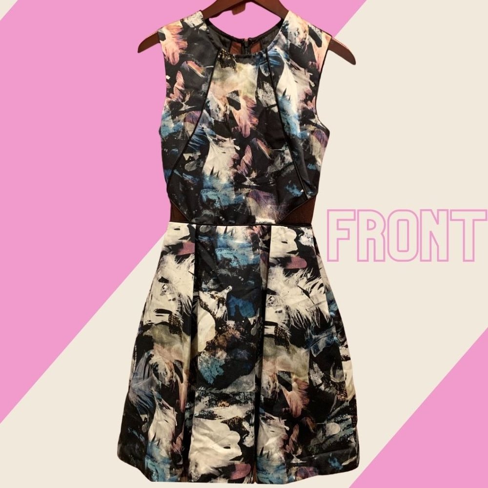 NHA KHANH MULTI BRIANA COCKTAIL DRESS | SIZE 4